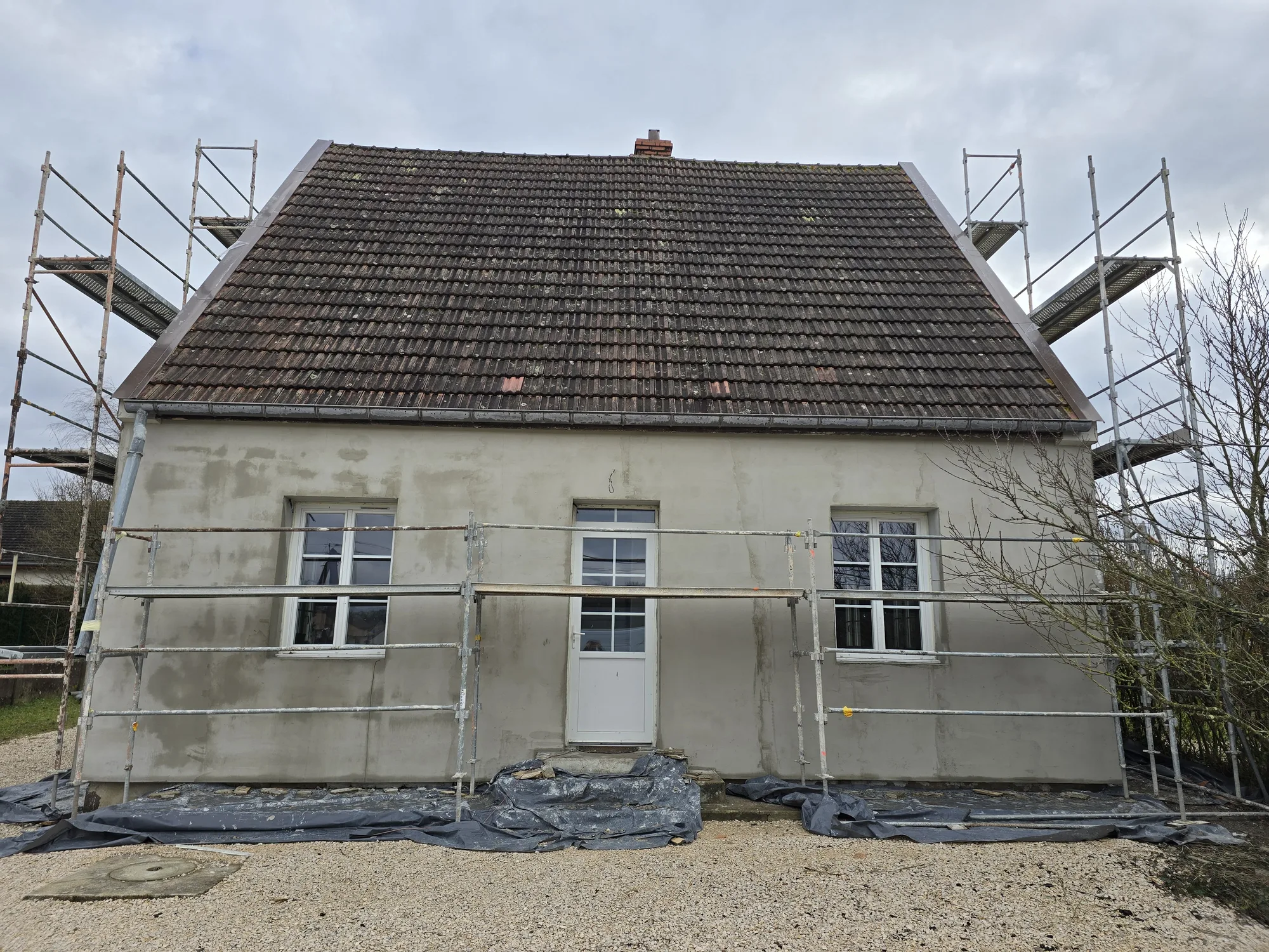 Isolation avant travaux